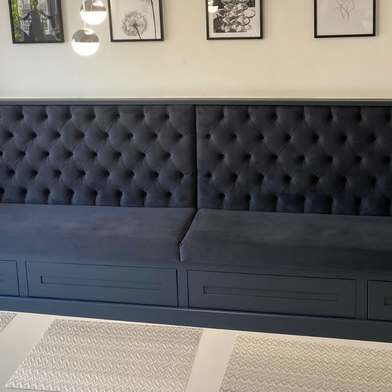 Case Study: Deep-Buttoned Banquette Seating