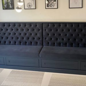 Case Study: Deep-Buttoned Banquette Seating
